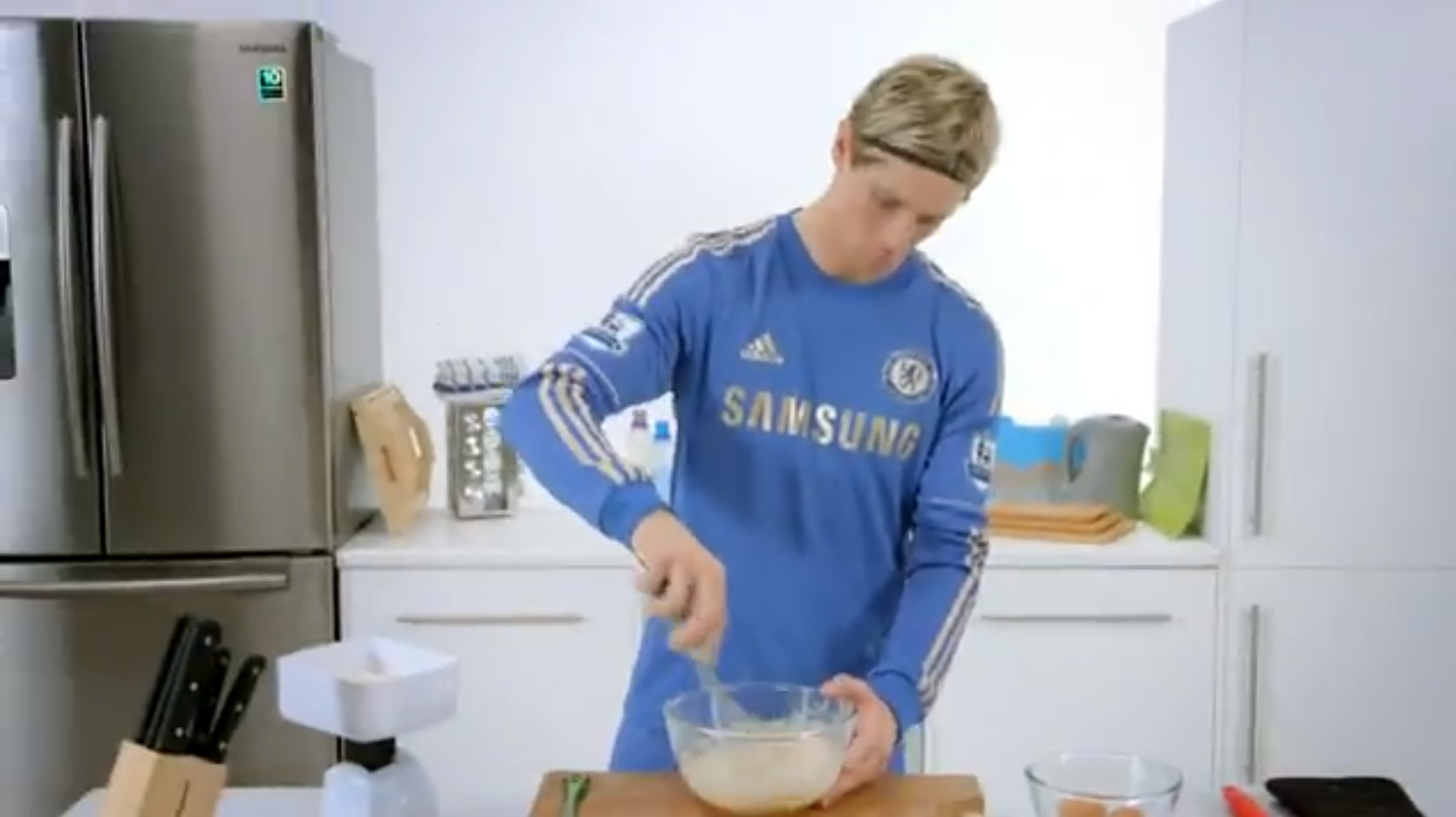 Fernando Torres, Bakning, Muffins, Reklam, Chelsea